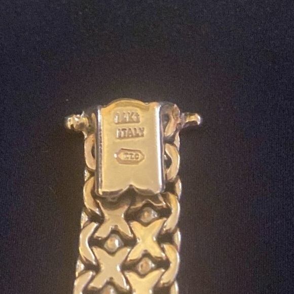 Bracelet “Star” unisex design for women and men Solid pure Gold 21.7 gr 14K - Picture 6 of 13